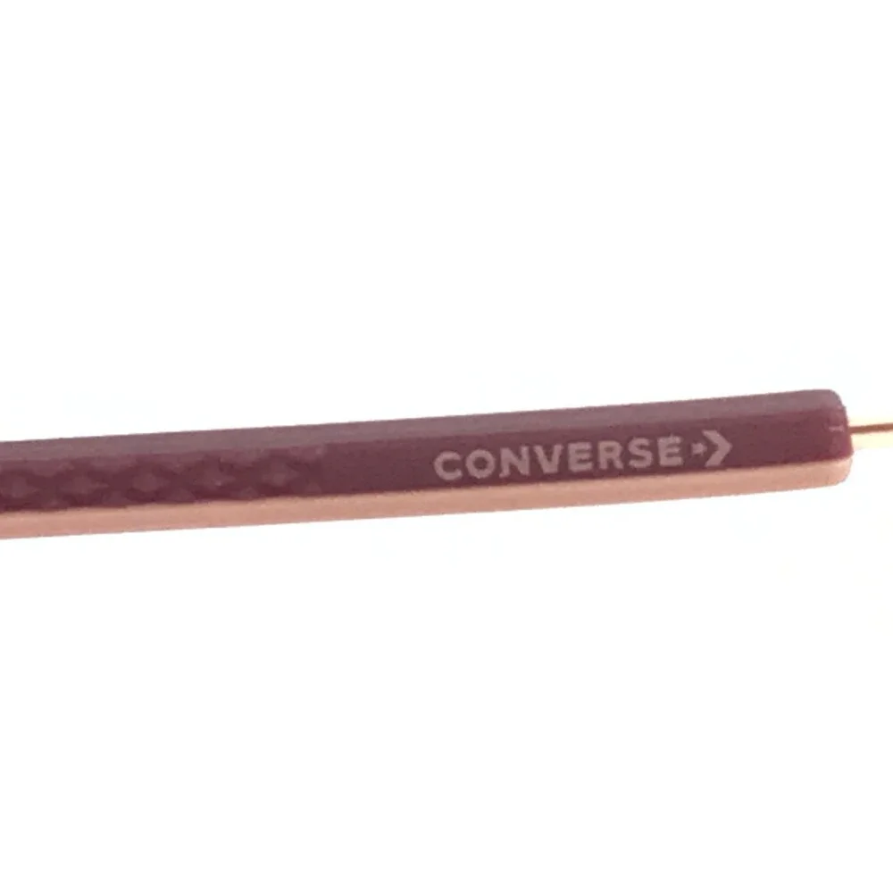 Converse Eyeglasses Frames CV5071 612 Crystal Cherry Vision Gold 52-17-140